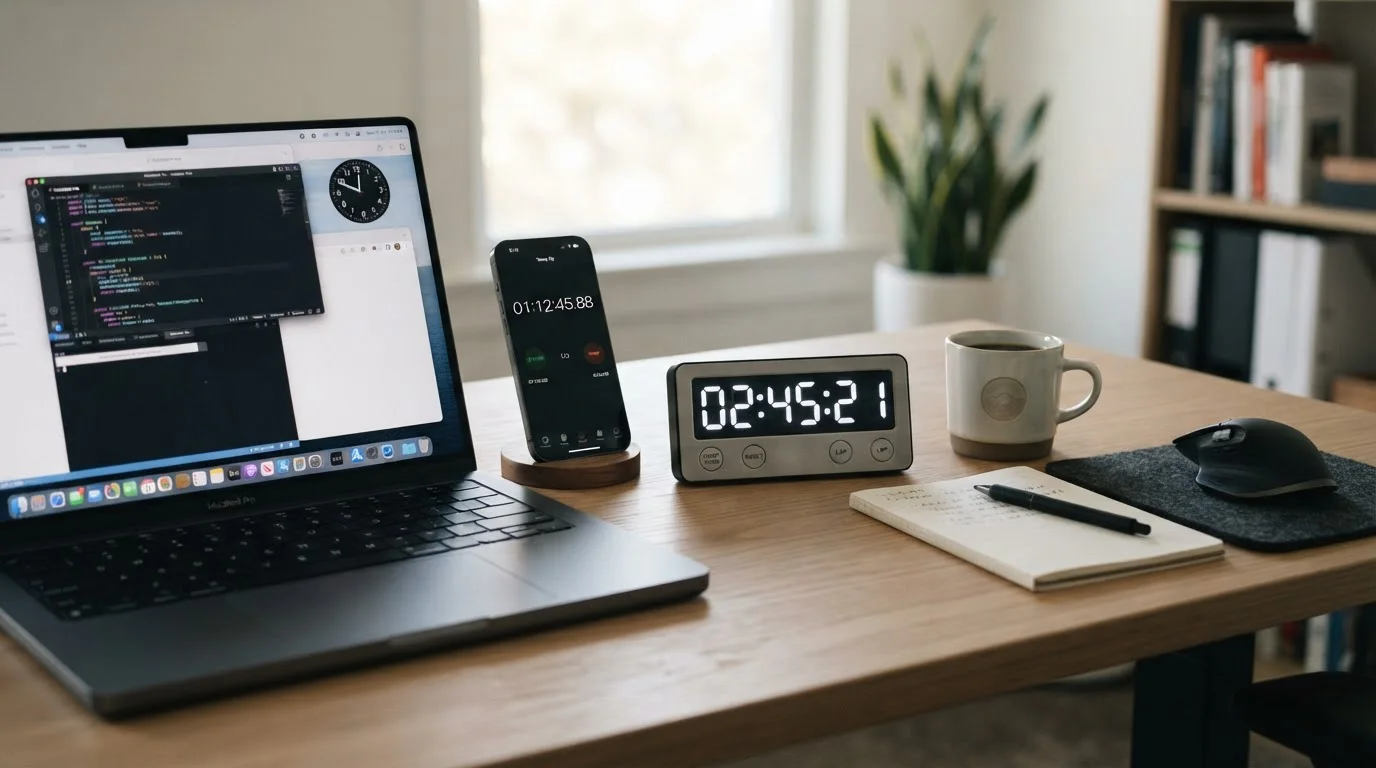 Stopwatch showing withdrawal processing times from casino to bank account