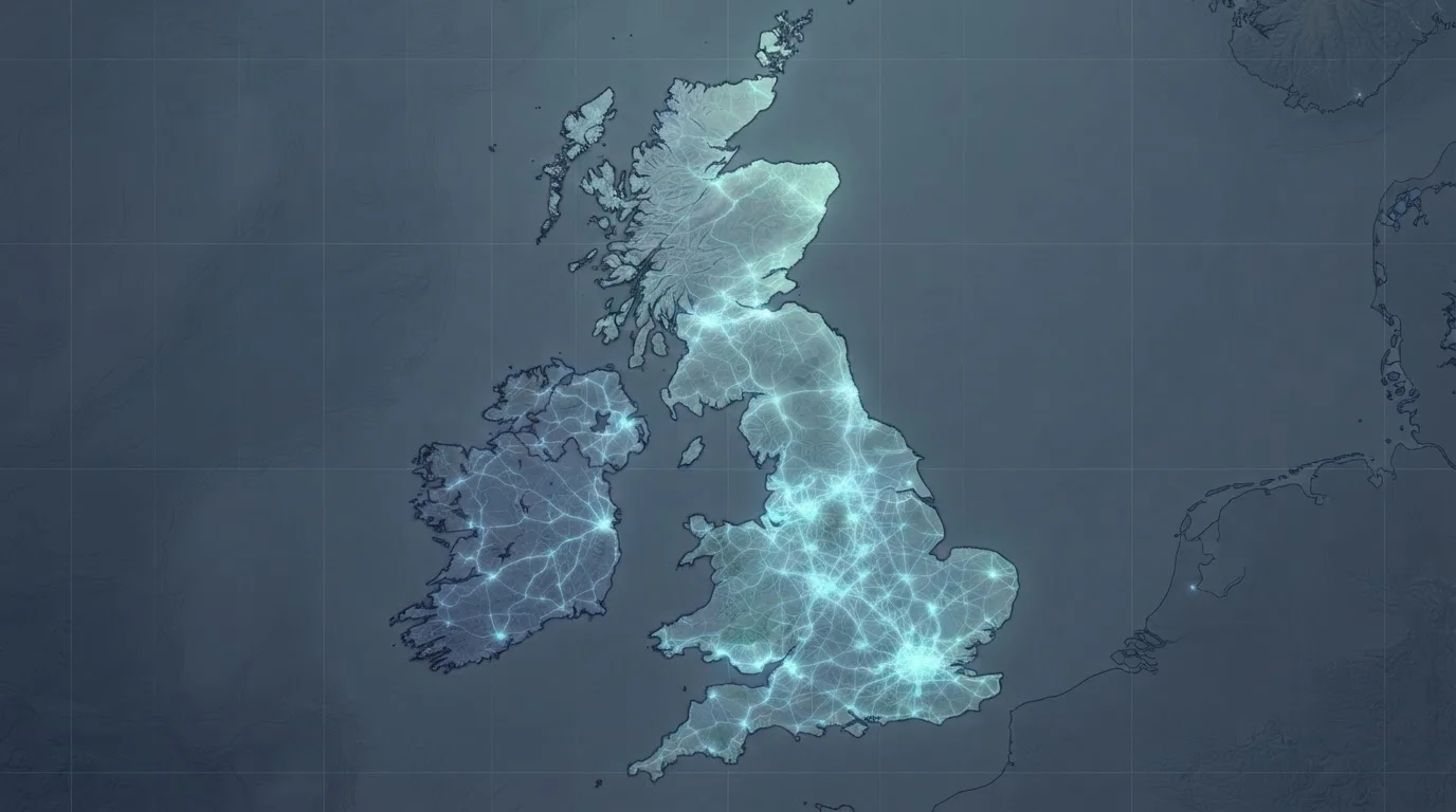 UK mobile networks compatibility map